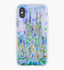 SAGRADA FAMILIA - watercolor painting iPhone Case