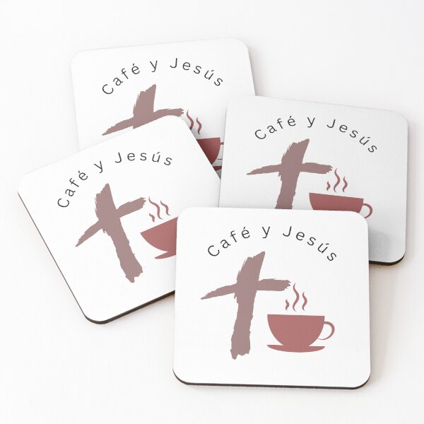 Item preview, Cafe y Jesus (Coffee and Jesus, Spanish) designed and sold by aswa1n.