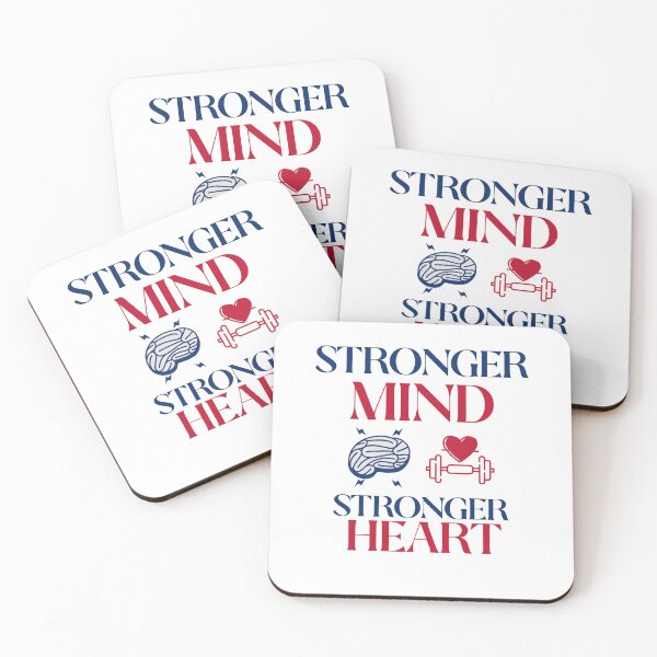 Item preview, Stronger Mind Stronger Heart Design designed and sold by WicklTees.