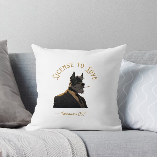 Item preview, Schnauser as a secret agent. License to love designed and sold by Tsifra.
