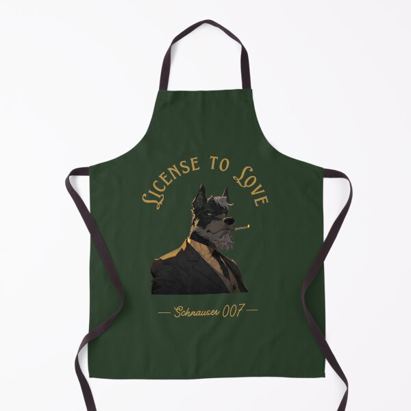 Item preview, Schnauser as a secret agent. License to love designed and sold by Tsifra.
