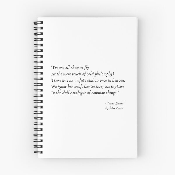 Item preview, A Quote from "Lamia" by John Keats designed and sold by Poemit.