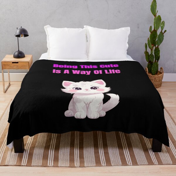 Item preview, Being This Cute Is A Way Of Life Cute Kitten designed and sold by Artography Designs.