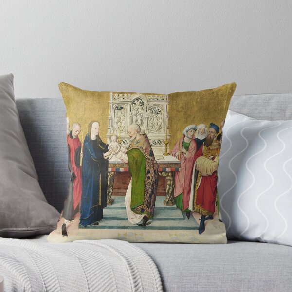 Item preview, the life of the virgin presentation in the temple - 1460 - 75 designed and sold by Vintage Designs +.
