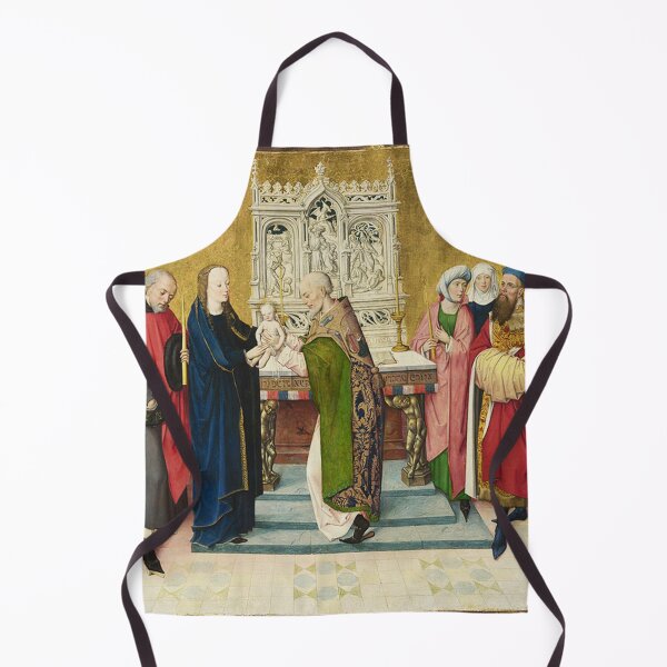 Item preview,  the life of the virgin presentation in the temple - 1460 - 75  designed and sold by Vintage Designs +.