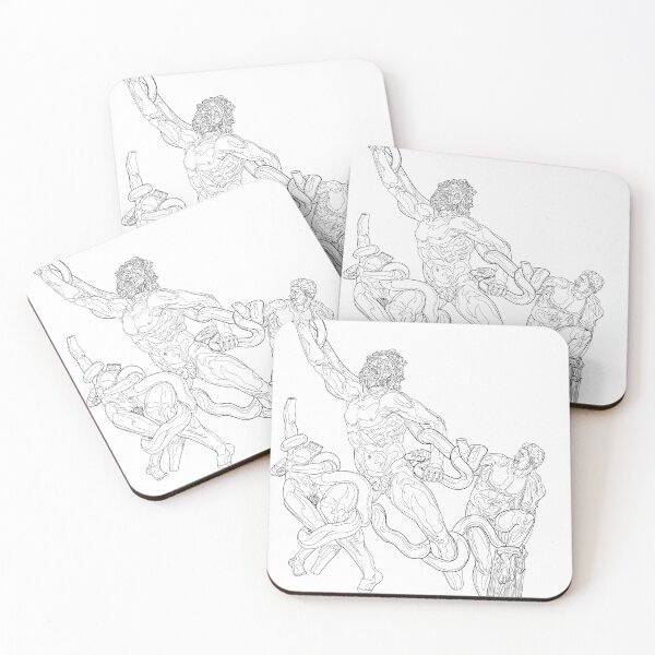 Item preview, Laocoon and his Sons Uncolored designed and sold by Vector-Market.