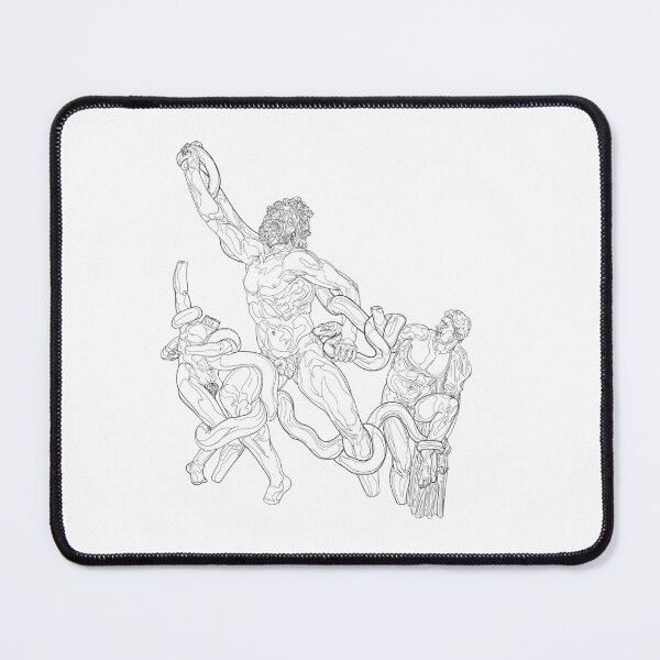 Item preview, Laocoon and his Sons Uncolored designed and sold by Vector-Market.