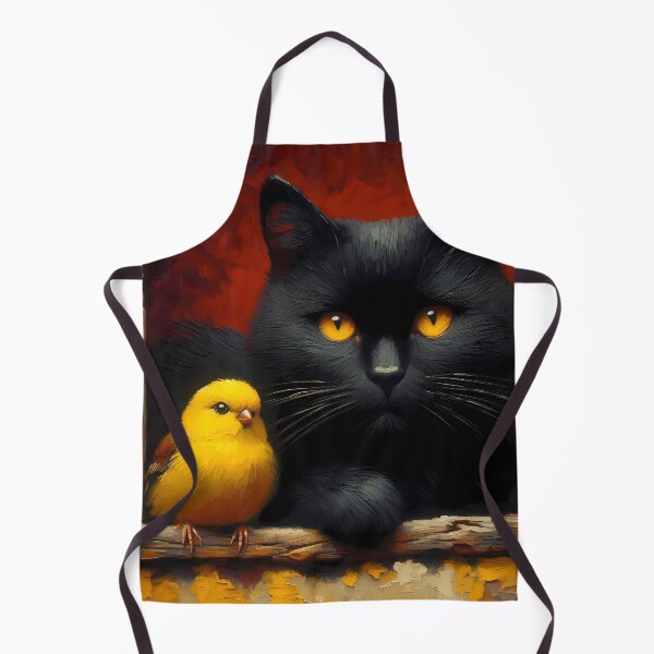 Item preview, Cat and Canary designed and sold by Vibranta Studio.