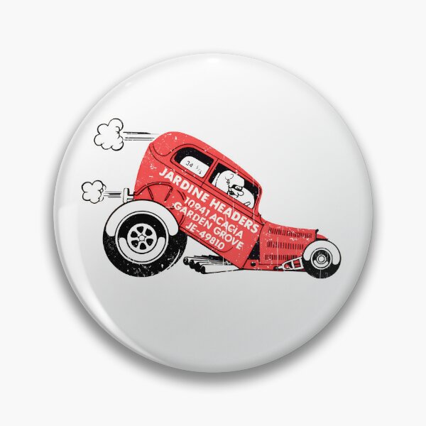 Item preview, Jardine Headers Dragster - distressed burnout print designed and sold by retropetrol.
