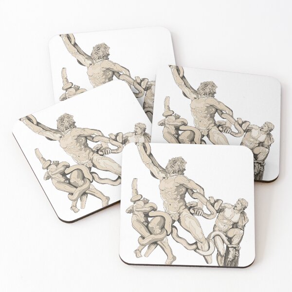 Item preview, Laocoon and his Sons Colored designed and sold by Vector-Market.