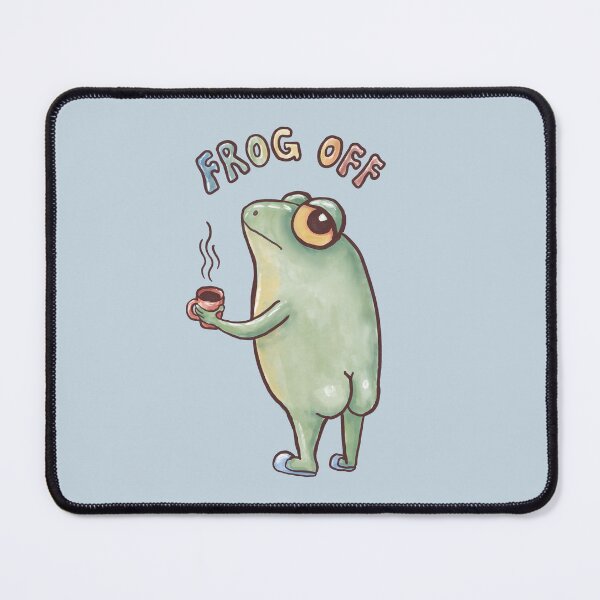 Frog Off Mouse Pad