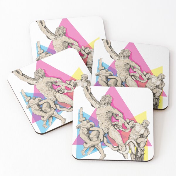 Item preview, Laocoon and his Sons Colored w/BackGround designed and sold by Vector-Market.