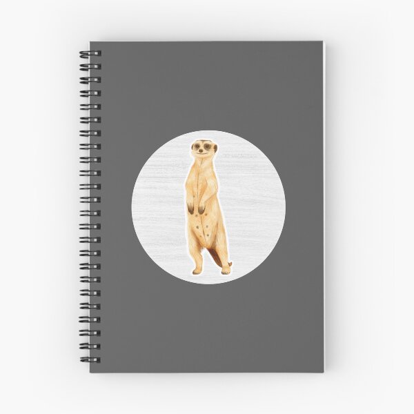 Item preview, Meerkat Watercolor Drawing designed and sold by LivingColorful.
