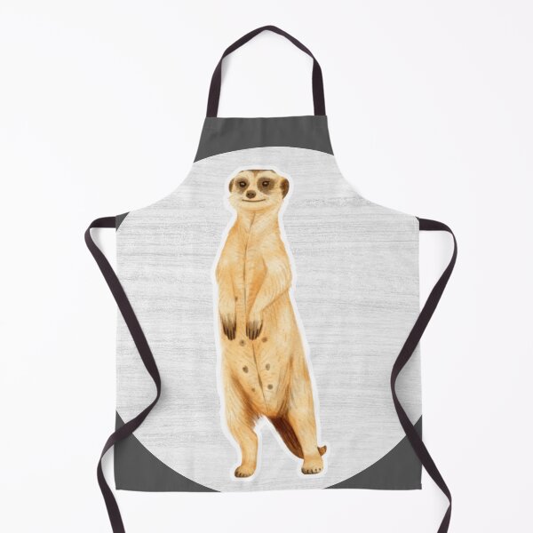 Item preview, Meerkat Watercolor Drawing designed and sold by LivingColorful.