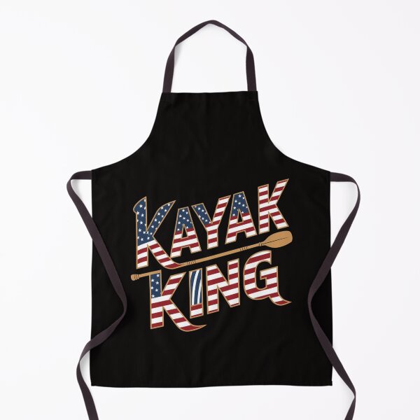Item preview, Kayak King - Patriotic USA Flag Design Kayaking T-Shirt designed and sold by HOMEDESIGNPRINT.