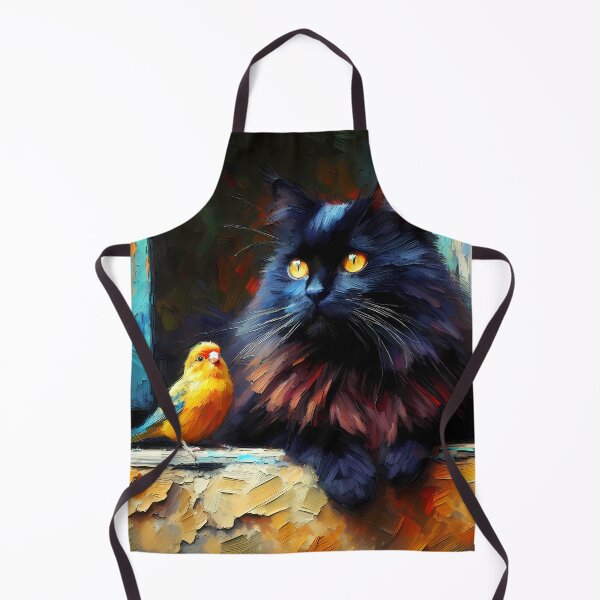 Item preview, Cat and Canary designed and sold by Vibranta Studio.