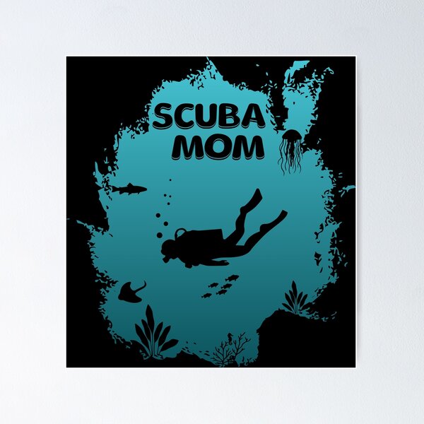 Item preview, Scuba Mom designed and sold by HolidayBug.