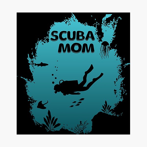 Item preview, Scuba Mom designed and sold by HolidayBug.