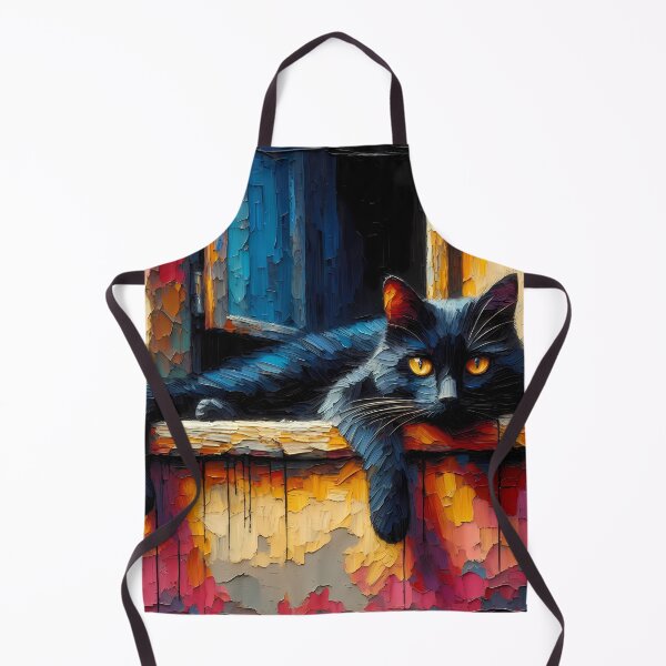 Item preview, Cat on the ledge designed and sold by Vibranta Studio.