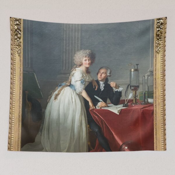 Item preview,  Antoine Laurent Lavoisier sa Femme -1788 -  David designed and sold by Vintage Designs +.