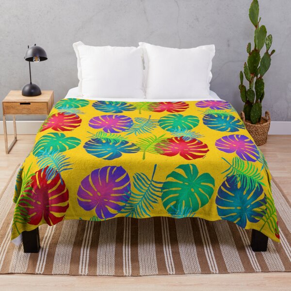 Item preview, Colorful Monstera leaves Design designed and sold by BeUniqueByRomy.