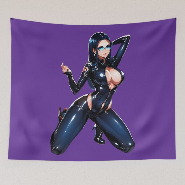 Item preview, Hot Anime Milf in Latex Showing Cleavage Teasing Hentai designed and sold by MikaseSan.
