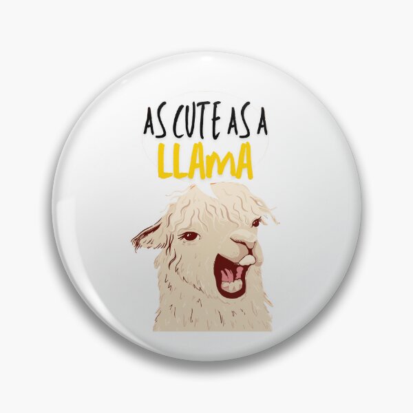 Item preview, As Cute As A Llama Funny designed and sold by MinezJi15.