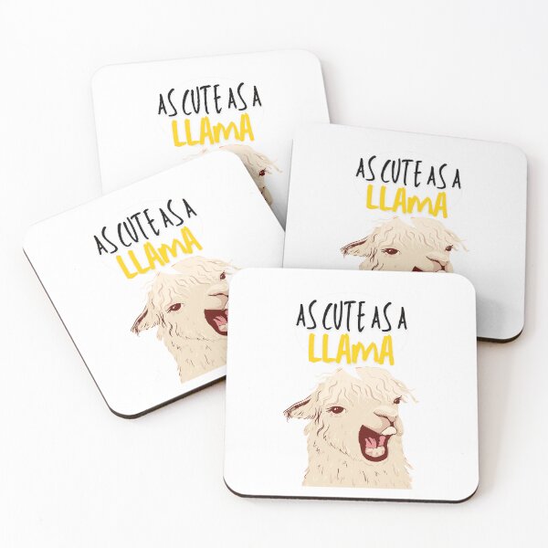 Item preview, As Cute As A Llama Funny designed and sold by MinezJi15.
