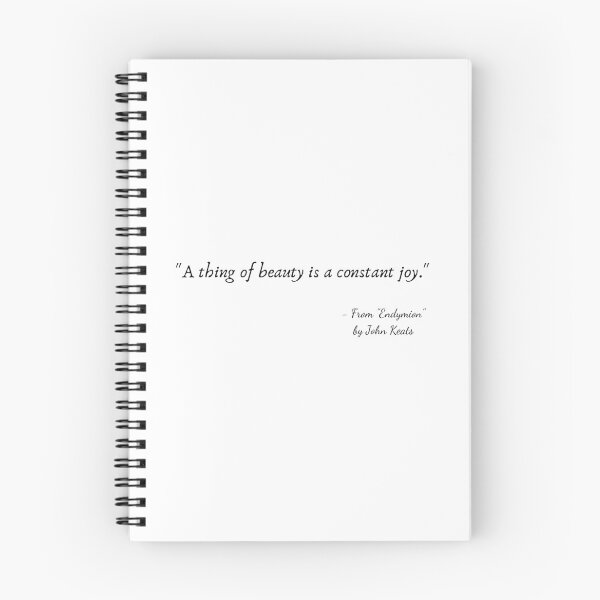 Item preview, A Quote from "Endymion" by John Keats designed and sold by Poemit.
