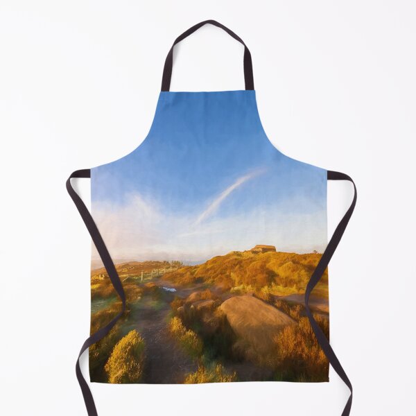 Item preview, Peak District digital painting The Roaches at sunrise. designed and sold by RobThorley.