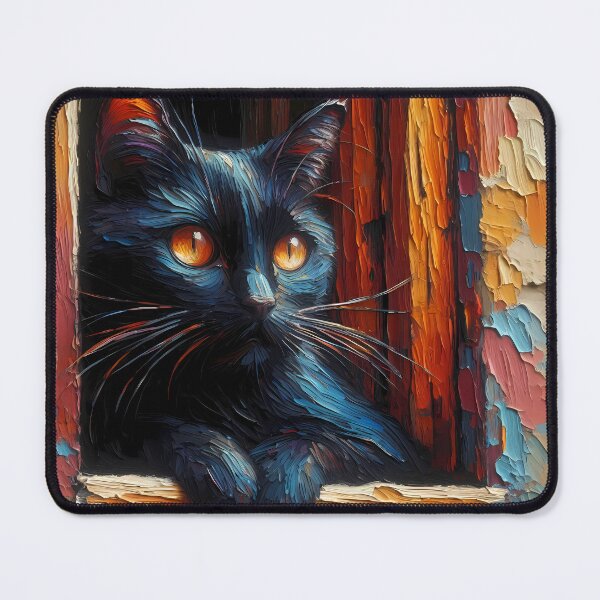 Item preview, Cat on the ledge designed and sold by Vibranta Studio.