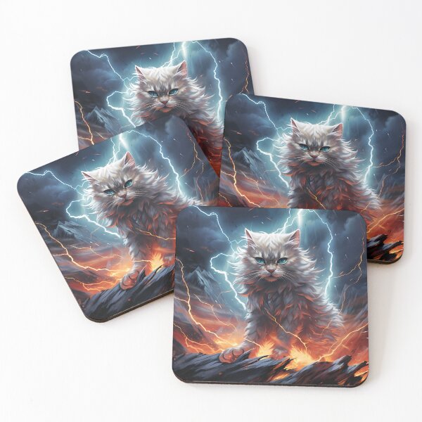 Item preview,   lightning cat designed and sold by Krasnovaovaova.
