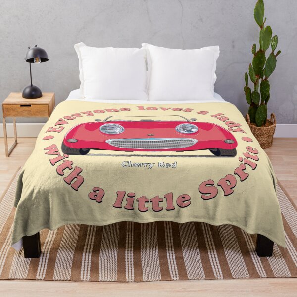 Item preview, Cherry Red Bug-eye/Frog-eye with caption Everyone loves a lady with a little Sprite! designed and sold by Bigs66.