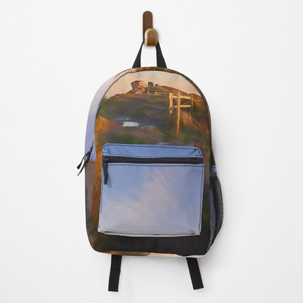 Item preview, Peak District digital painting The Roaches at sunrise. designed and sold by RobThorley.