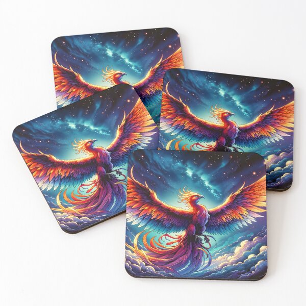 Item preview, Colorful Majestic Phoenix designed and sold by h00ch2003.