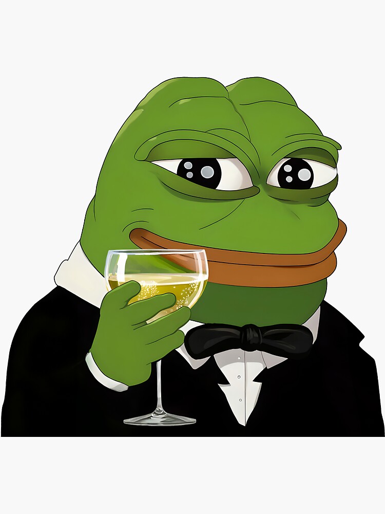 Pepe Drink Stickers for Sale | Redbubble