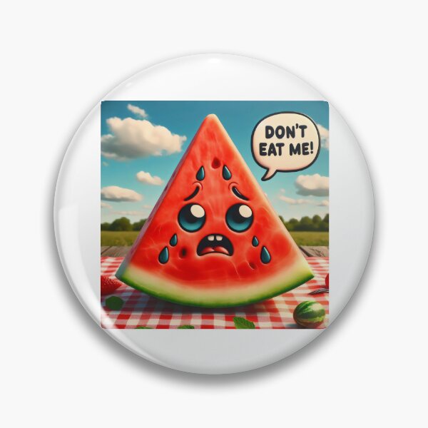 Item preview, Sad watermelon. designed and sold by MyHappyArtShop.