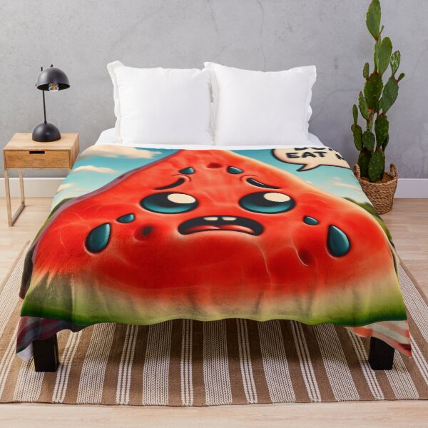 Item preview, Sad watermelon. designed and sold by MyHappyArtShop.
