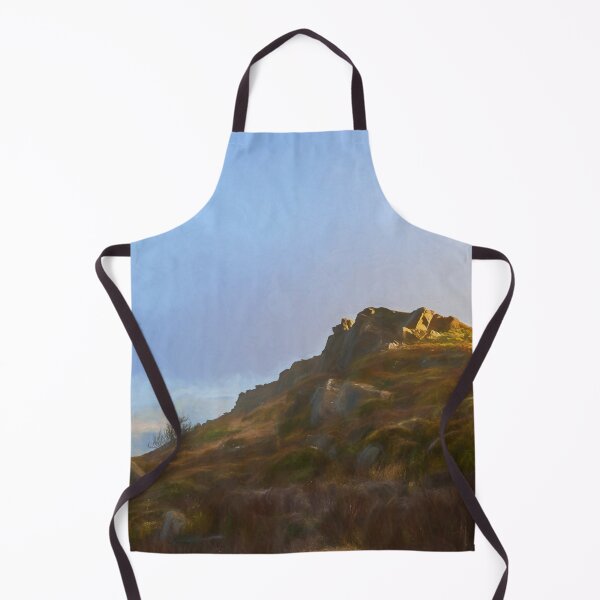 Item preview, Peak District digital painting The Roaches at sunrise. designed and sold by RobThorley.