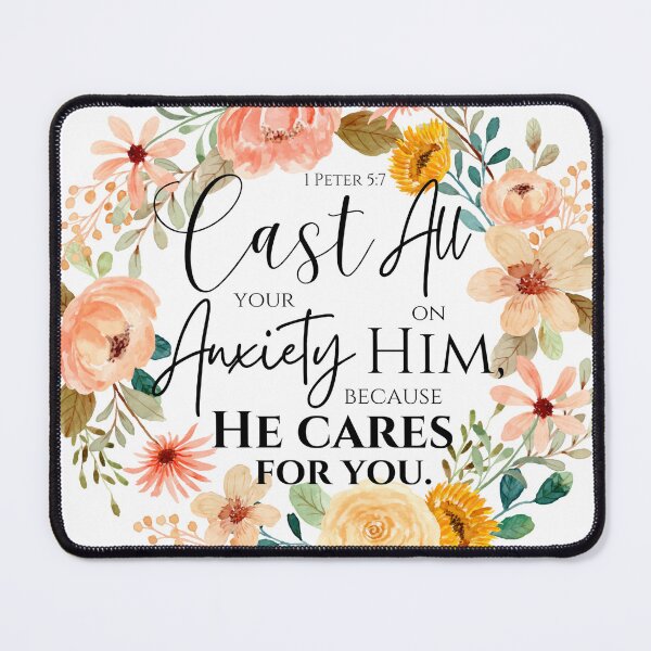 Item preview, Floral, Cast all your anxiety! designed and sold by fribabywonder.