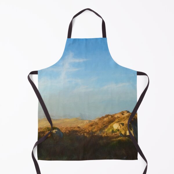 Item preview, Peak District digital painting The Roaches at sunrise. designed and sold by RobThorley.