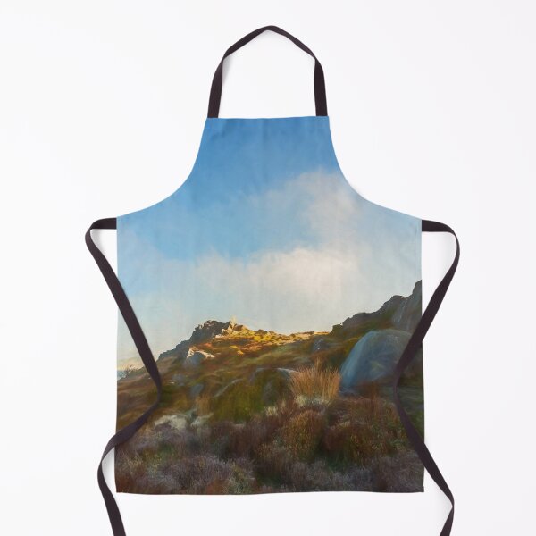Item preview, Peak District digital painting The Roaches at sunrise. designed and sold by RobThorley.