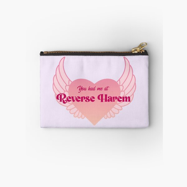 Item preview, You Had Me At Reverse Harem | Winged Heart | Sunset Orange designed and sold by RomantasyRealm.
