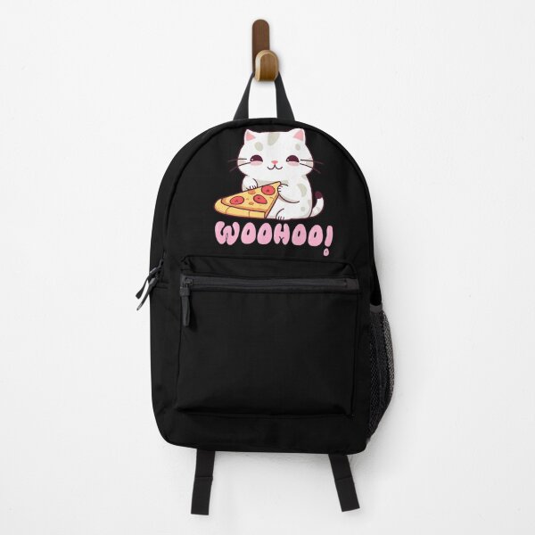 Item preview, Adorable Cat with Pizza designed and sold by Kaidynz.