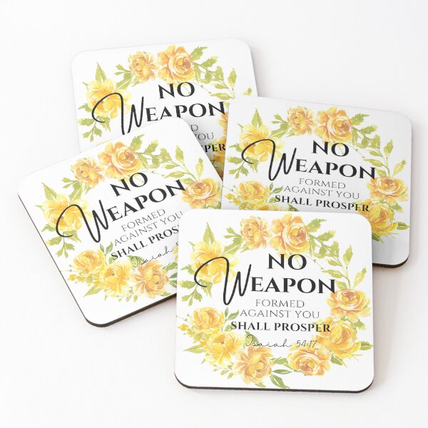 Item preview, No Weapon Formed Against you! designed and sold by fribabywonder.