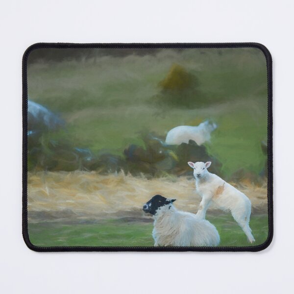 Item preview, Peak District digital painting The Roaches at sunrise. designed and sold by RobThorley.