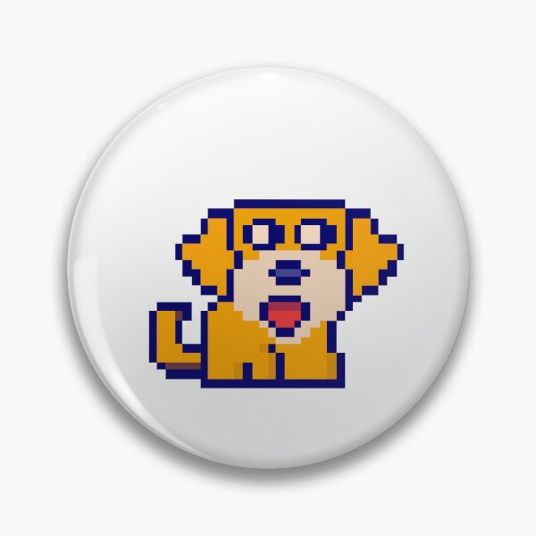 Item preview,   Pixel dog sticker designed and sold by TheOneTrueDoggo.