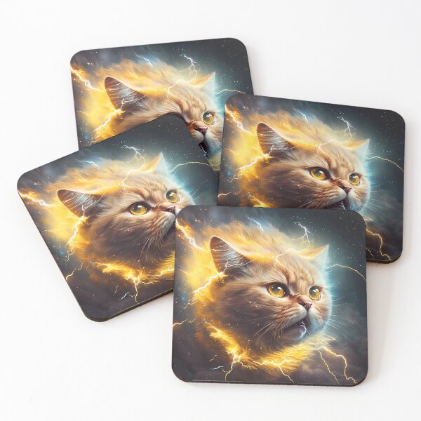 Item preview,  lightning cat designed and sold by Krasnovaovaova.