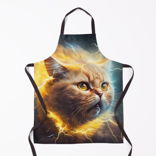 Item preview, lightning cat designed and sold by Krasnovaovaova.