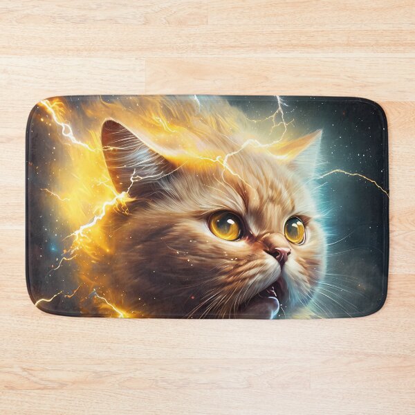 Item preview,  lightning cat designed and sold by Krasnovaovaova.